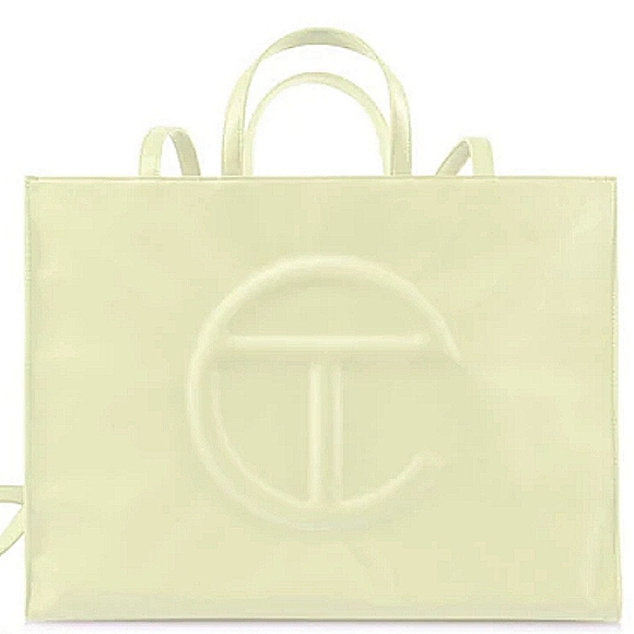 Telfar Large Shopping Bag in NEW unique color Glue! SOLD OUT - Picture 2 of 13